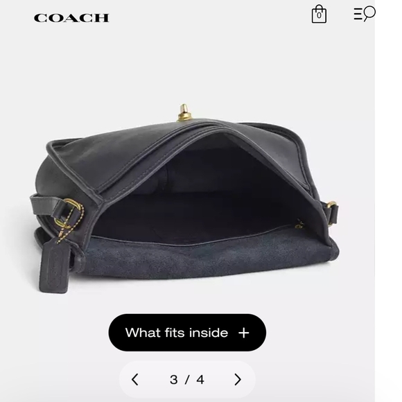 Coach Blue Crossbody Bag - Picture 13 of 13